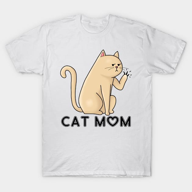 Cute cat T-Shirt by Éléonore Royer